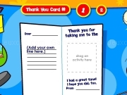 Play Thank you card