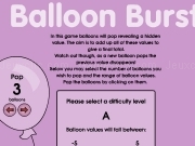 Play Balloon burst