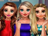 Play Supermodels glossy makeup